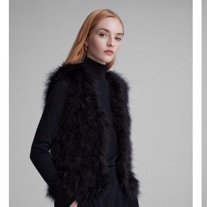 Club Monaco Black Feather Best size small